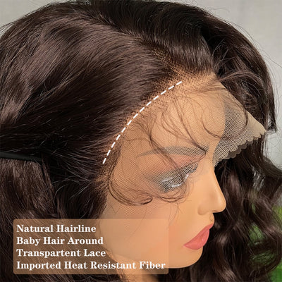 Beatriz -  Long Loose Wave 13x4 Lace Frontal Wig with Baby Hair