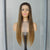 Amie - Pre Plucked Long Straight Ombre Brown Lace Front Wig