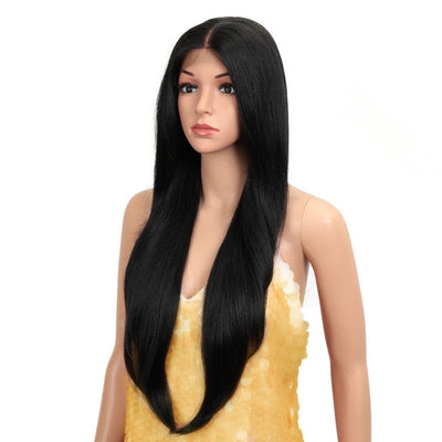 Klare - Long Straight Layered Lace Frontal Wig