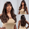 Cheslyn - Long Wavy Brown Ombre Wig