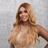 Goldie - Long Wavy Blonde Lace Front Wig