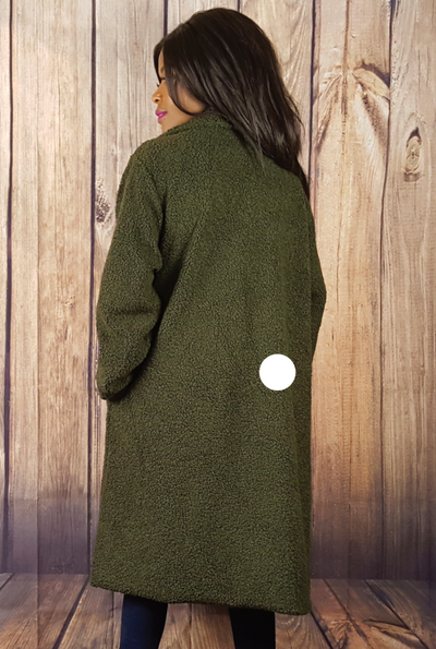 Vintage Winter Teddy Coat